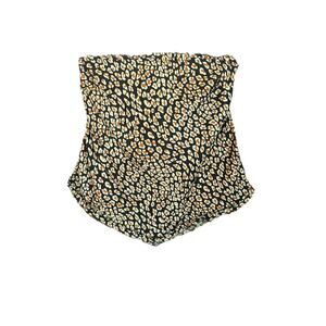 Intimately Free People Strapless Leopard Print Back Cutout Tube Top SP